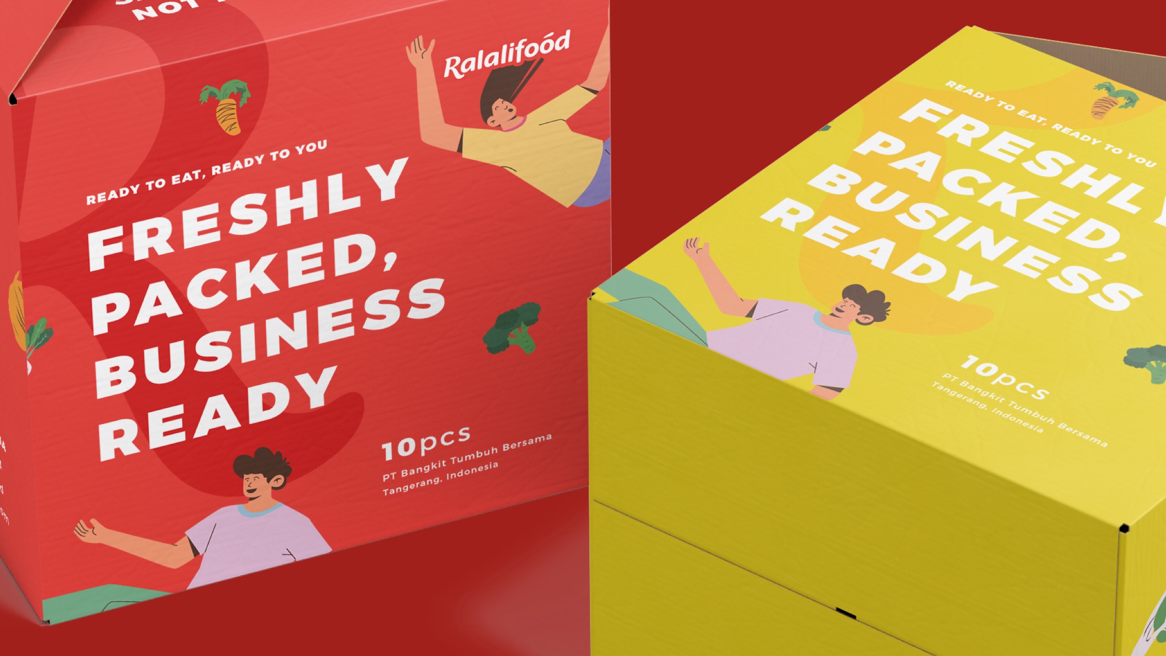 RalaliFood packaging mockup