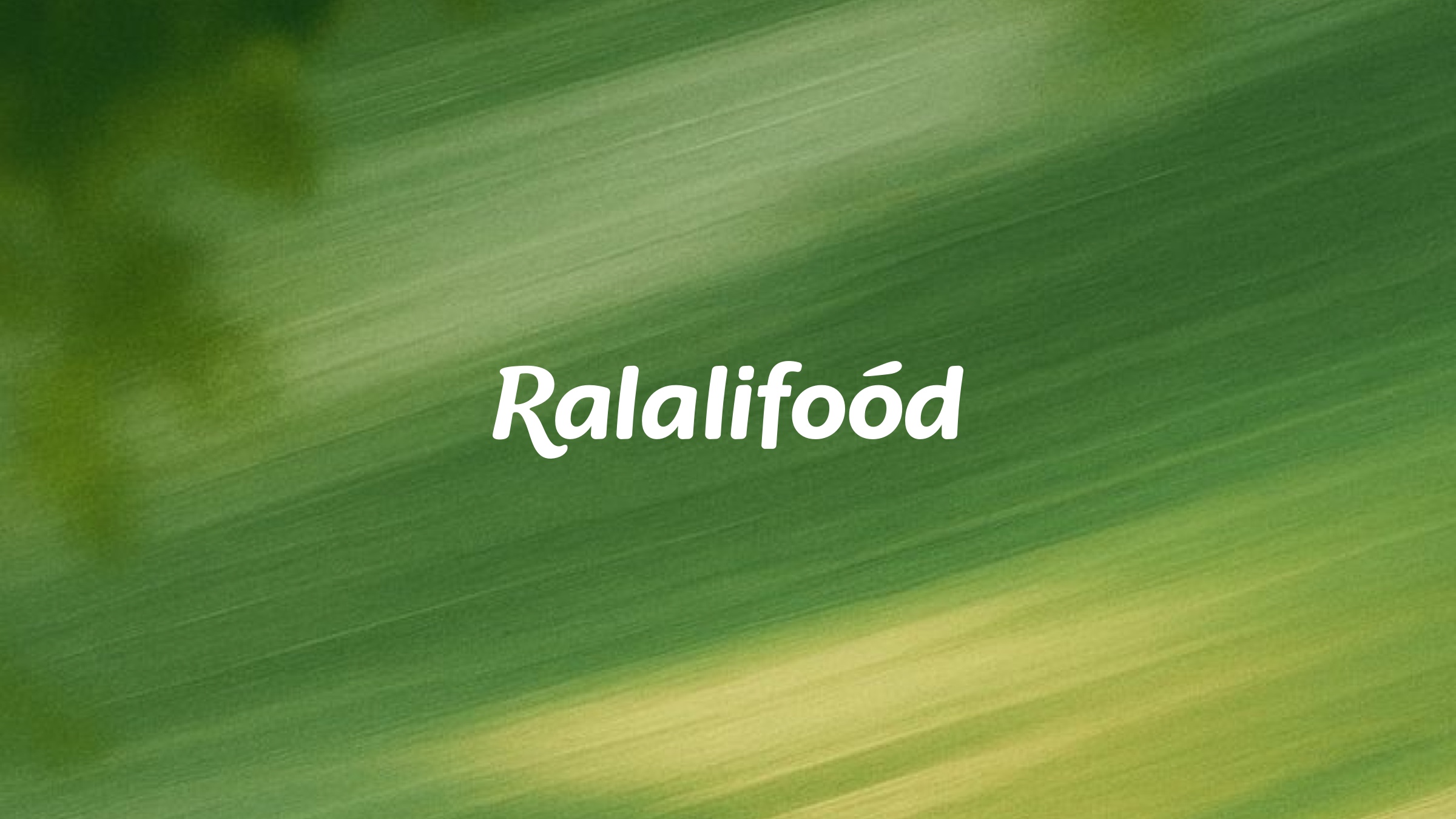 RalaliFood brand visual